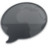 iChat Black World Icon